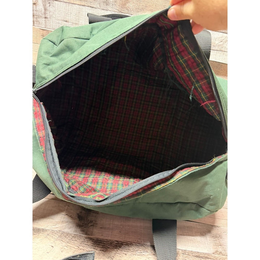 Vintage Duckhead 1865 Canvas Duffle Bag Brown Green - Picture 9 of 13